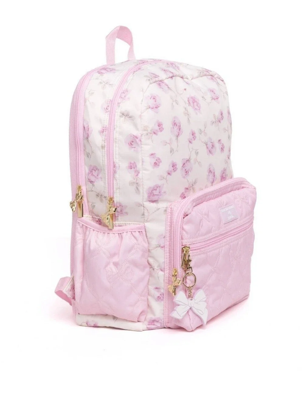 NWT LoveShackFancy x Target Yoobi Ribbon Rosa Backpack Sterling Dusk- HTF
